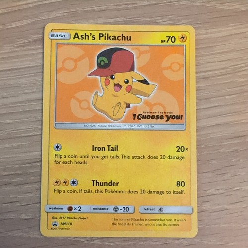 Pokémon ash pikachu sm110 - pikachu, i