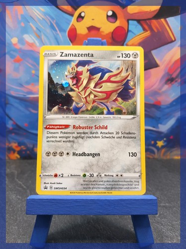 Carta pokémon zamazenta - i,