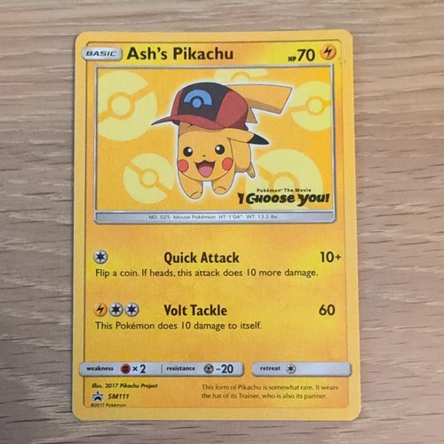 Pokemon tcg ash pikachu - ash's,