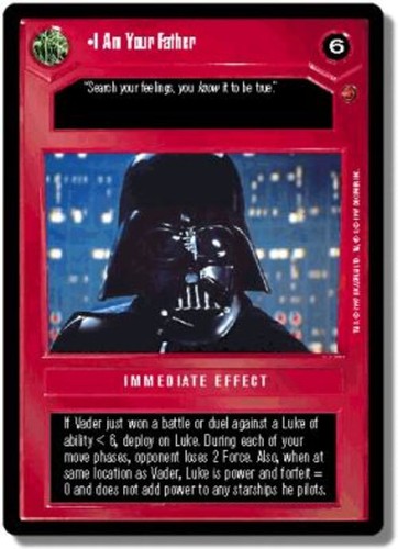 Your father star wars ccg - i,